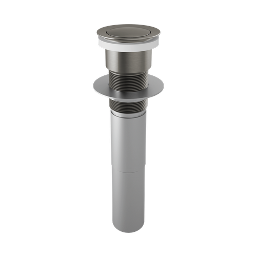 [BRI-RP81627SL] Brizo RP81627SL Push Pop-Up Drain Without Overflow Brilliance Luxe Steel
