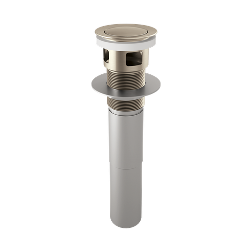 [BRI-RP81628BN] Brizo RP81628BN Push Pop-Up Drain With Overflow Brilliance Brushed Nickel