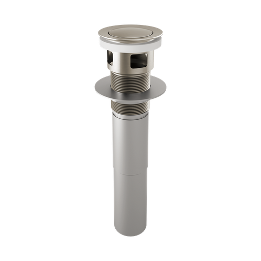 [BRI-RP81628NK] Brizo RP81628NK Push Pop-Up Drain With Overflow Brilliance Luxe Nickel