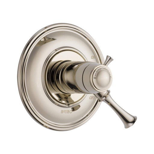 [BRI-T60005-PN] Brizo T60005-PN Baliza Thermostatic Valve Trim Polished Nickel