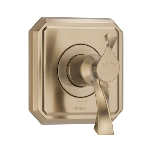 [BRI-T60030-GL] Brizo T60030-GL Virage Tempassure Thermostatic Valve Trim Luxe Gold