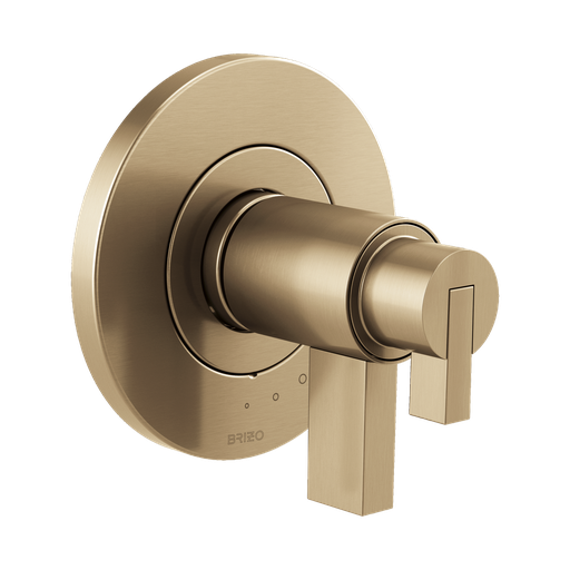 [BRI-T60035-GLLHP] Brizo T60035-GLLHP Tempassure Thermostatic Valve Trim Less Handles Brilliance Luxe Gold