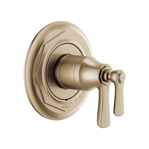 [BRI-T60061-GL] Brizo T60061-GL Rook Tempassure Thermostatic Trim Luxe Gold