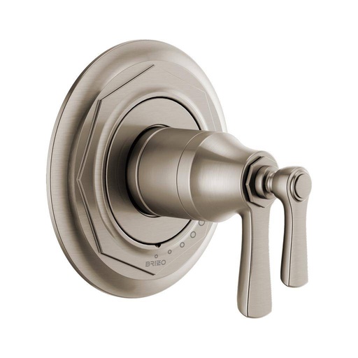 [BRI-T60061-NK] Brizo T60061-NK Rook Tempassure Thermostatic Valve Trim Luxe Nickel
