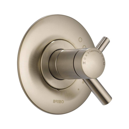 [BRI-T60075-BN] Brizo T60075-BN Odin Tempassure Thermostatic Valve Trim Brushed Nickel
