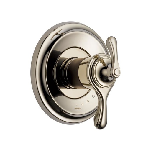 [BRI-T60085-PNCO] Brizo T60085-PNCO Charlotte Thermostatic Valve Trim Cocoa Bronze Polished Nickel