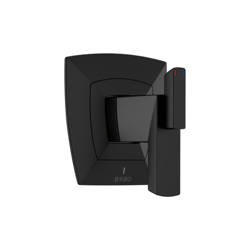 [BRI-T60088-BL] Brizo T60088-BL Vettis Tempassure Thermostatic Valve Trim Matte Black