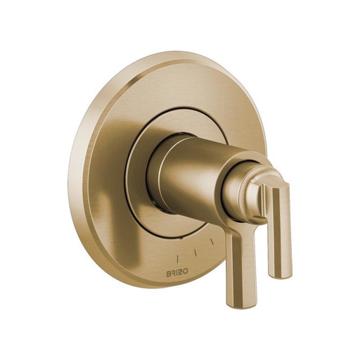 [BRI-T60098-GL] Brizo T60098-GL Levoir Tempassure Thermostatic Valve Trim Luxe Gold
