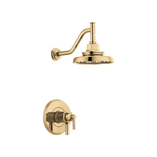 [BRI-T60276-PG] Brizo T60276-PG Invari Tempassure Thermostatic Shower Only Trim Polished Gold