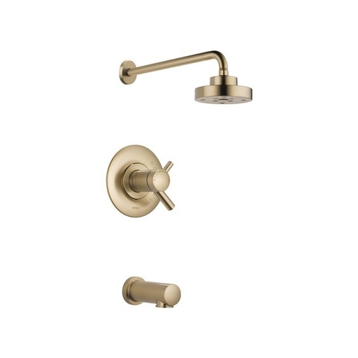 [BRI-T60475-GL] Brizo T60475-GL Odin Tempassure Thermostatic Tub Shower Luxe Gold