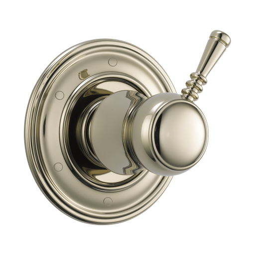 [BRI-T60910-PN] Brizo T60910-PN Traditional 6 Function Diverter Trim Brilliance Polished Nickel