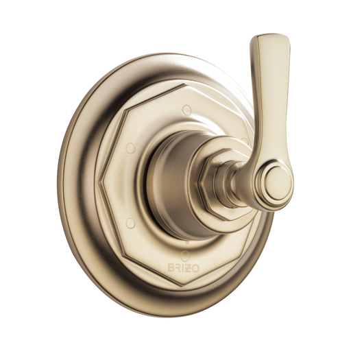 [BRI-T60961-GL] Brizo T60961-GL Rook 6 Function Diverter Trim Brilliance Luxe Gold