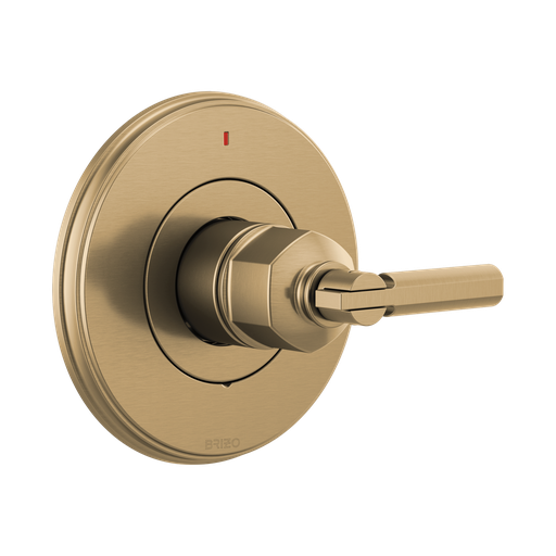[BRI-T60P076-GLLHP] Brizo T60P076-GLLHP Invari Pressure Balance Valve Trim Less Handle Brilliance Luxe Gold