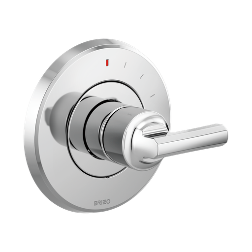 [BRI-T60P098-PCLHP] Brizo T60P098-PCLHP Levoir Pressure Balance Valve Trim Less Handle Polished Chrome