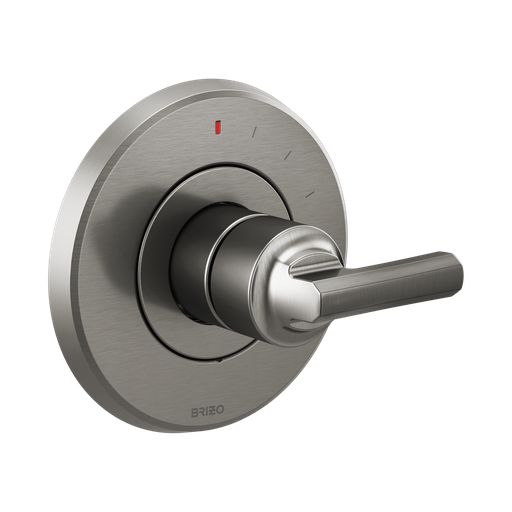 [BRI-T60P098-SLLHP] Brizo T60P098-SLLHP Levoir Pressure Balance Valve Trim Less Handle Brilliance Luxe Steel