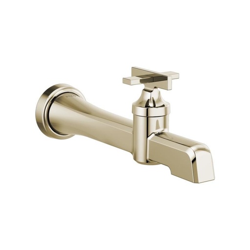 [BRI-T65798LF-PN] Brizo T65798LF-PN Levoir Single Handle Wall Mount Lavatory Faucet Polished Nickel