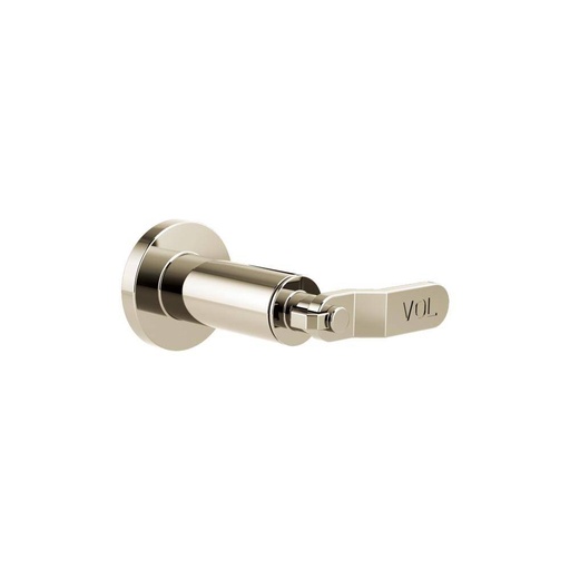 [BRI-T66634-PN] Brizo T66634-PN Sensori Volume Control Trim Industrial Lever Polished Nickel