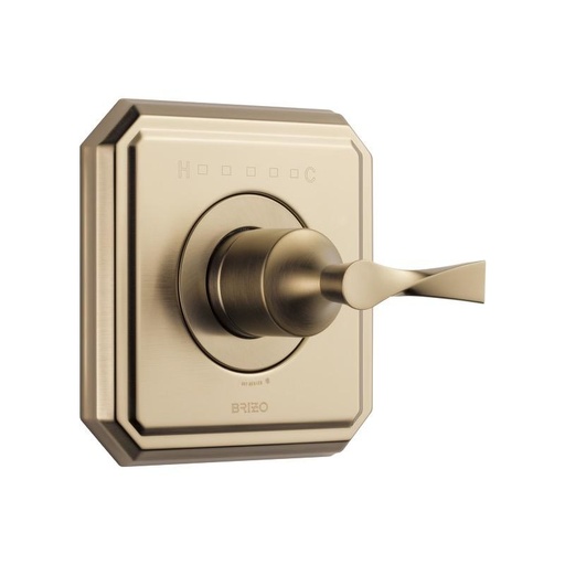 [BRI-T66T030-GL] Brizo T66T030-GL Virage Sensori Thermostatic Valve Trim Luxe Gold