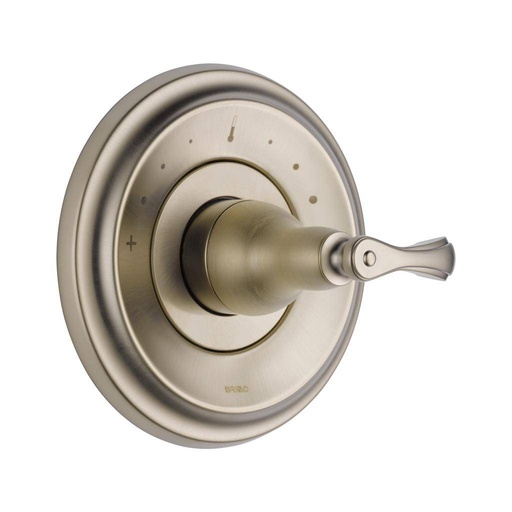 [BRI-T66T085-BN] Brizo T66T085-BN Charlotte Thermostatic Valve Trim Brushed Nickel