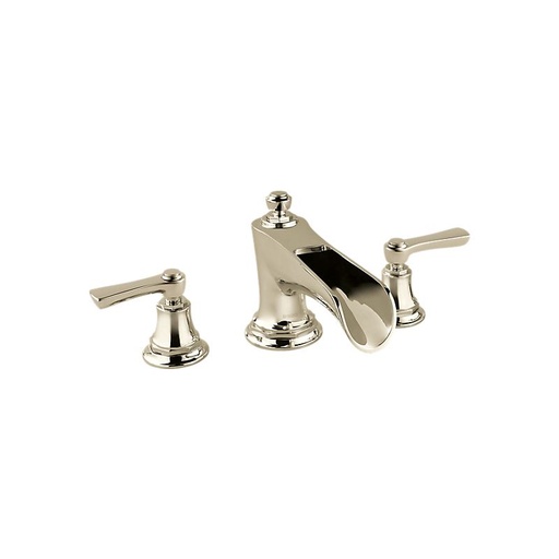 [BRI-T67361-PNLHP] Brizo T67361-PNLHP Rook Roman Tub Trim Less Handles