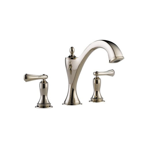 [BRI-T67385-PNLHP] Brizo T67385-PNLHP Charlotte Roman Tub Trim Less Handles