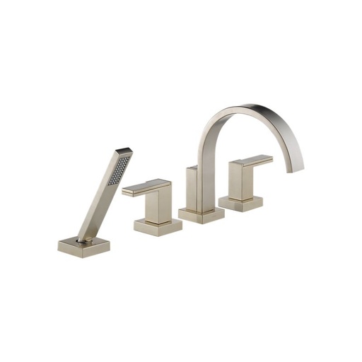 [BRI-T67480-BNLHP] Brizo T67480-BNLHP Siderna Roman Tub Trim Hand Shower Less Handles