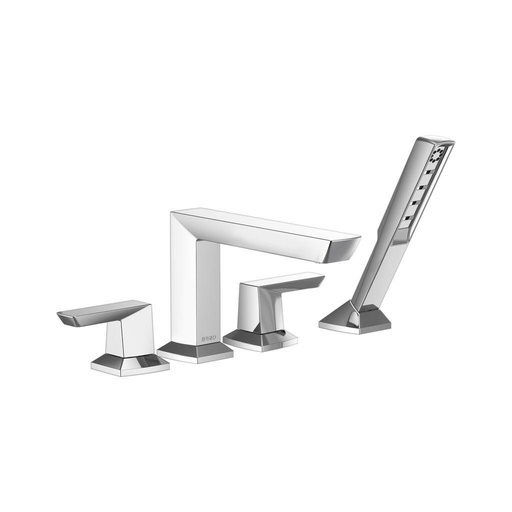 [BRI-T67488-PC] Brizo T67488-PC Vettis Roman Tub Faucet With Handshower Chrome