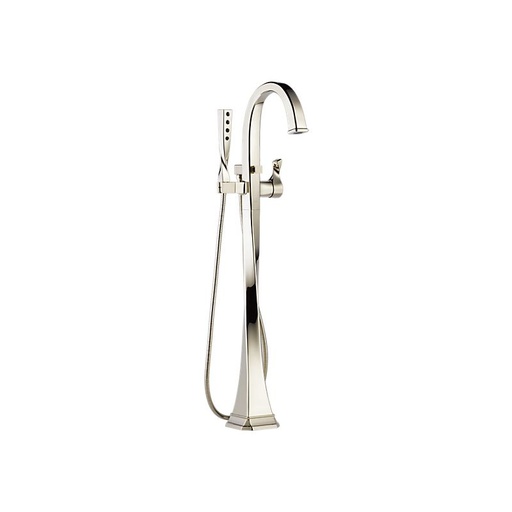 [BRI-T70130-PN] Brizo T70130-PN Virage Single Handle Freestanding Tub Filler
