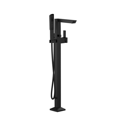 [BRI-T70188-BL] Brizo T70188-BL Vettis Single Handle Freestanding Tub Filler Matte Black
