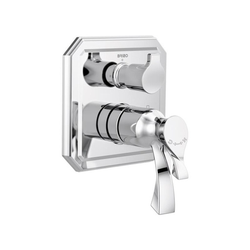 [BRI-T75530-PC] Brizo T75530-PC Virage Tempassure Thermostatic Valve 3 Function Diverter Chrome