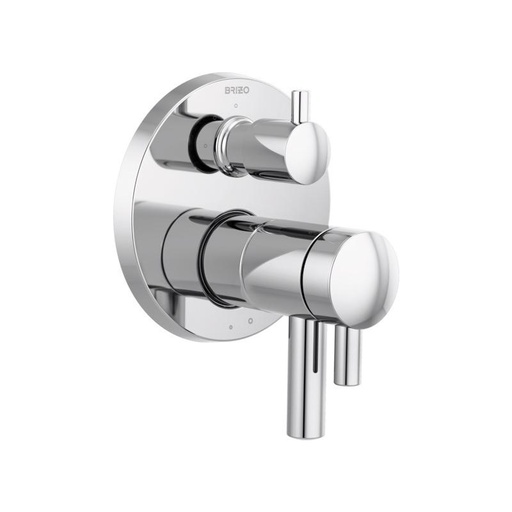 [BRI-T75575-PC] Brizo T75575-PC Odin Tempassure Thermostatic Valve 3 Function Diverter Chrome