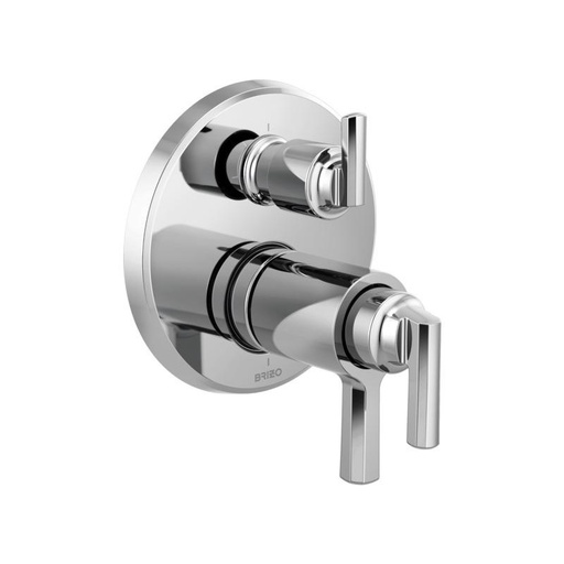 [BRI-T75598-PC] Brizo T75598-PC Levoir Tempassure Thermostatic Valve 3 Function Diverter Trim Chrome