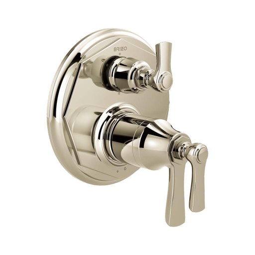 [BRI-T75661-PN] Brizo T75661-PN Rook Tempassure Valve 6 Function Diverter Trim Polished Nickel