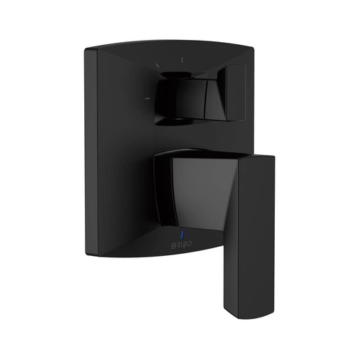 [BRI-T75P588-BL] Brizo T75P588-BL Vettis Pressure Balance Valve With 3 Setting Diverter Trim Matte Black