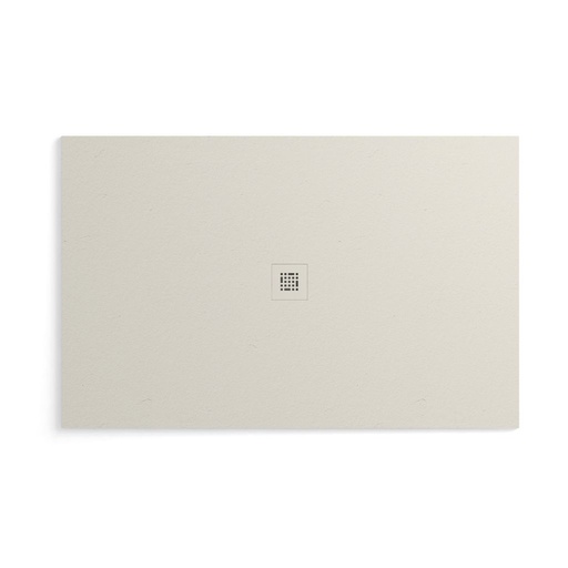 [FIO-SSSP66420T] Fiora SSSP6642 Shower Base Quadro Slate 66X42 Off White