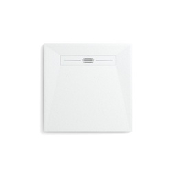 [FIO-SDTP40400P] Fiora SDTP4040 Shower Base Linea Slate 40X40 White