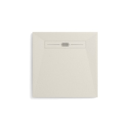 [FIO-SDTP40400T] Fiora SDTP4040 Shower Base Linea Slate 40X40 Off White