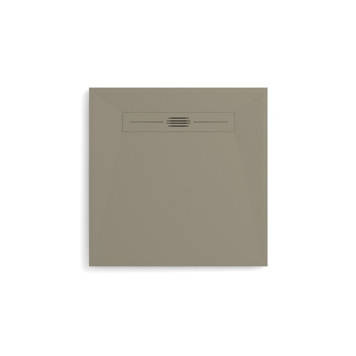 [FIO-SDTP404037T] Fiora SDTP4040 Shower Base Linea Slate 40X40 Cement