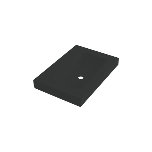 [FIO-MPCI010022T] Fiora MPCI01 Wall Mount Lavatory 28X19 No Hole Black