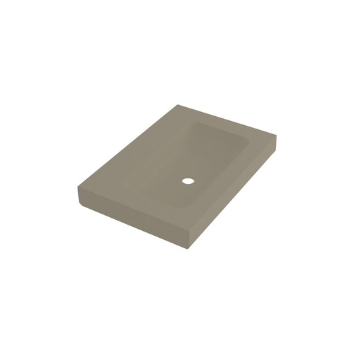 [FIO-MPCI010337T] Fiora MPCI01 Wall Mount Lavatory 28X19 Three Holes Cement