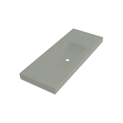 [FIO-MPCI060331T] Fiora MPCI06 Wall Mount Lavatory 48X19 Three Holes Grey