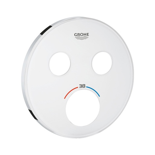 [GRO-49033LS0] Grohe 49033LS0 Universal Escutcheon White
