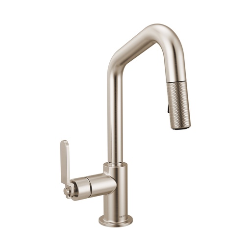 [BRI-63964LF-SS] Brizo 63964LF-SS Litze Pull-Down Prep Faucet With Angle Spout Brilliance Stainless