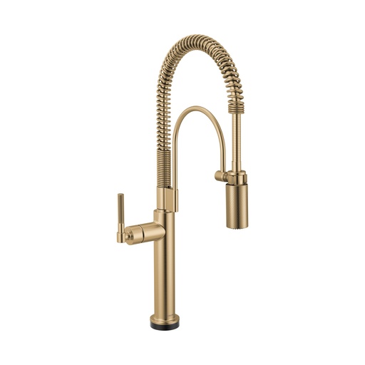 [BRI-64343LF-GL] Brizo 64343LF-GL Litze Smarttouch Semi-Professional Kitchen Faucet Brilliance Luxe Gold
