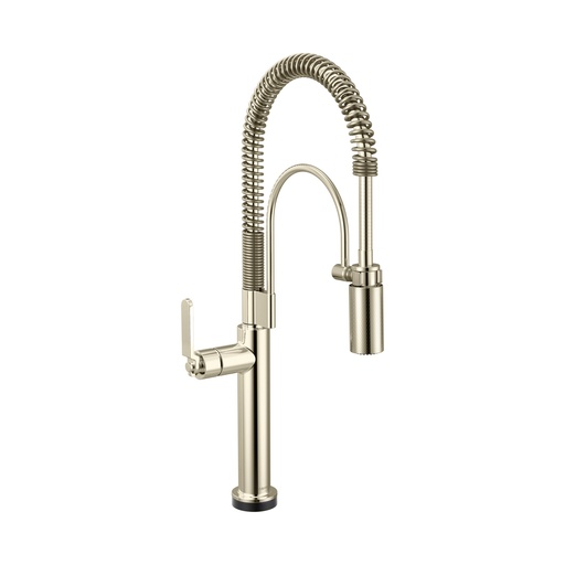 [BRI-64344LF-PN] Brizo 64344LF-PN Litze Smarttouch Semi-Professional Kitchen Faucet Polished Nickel