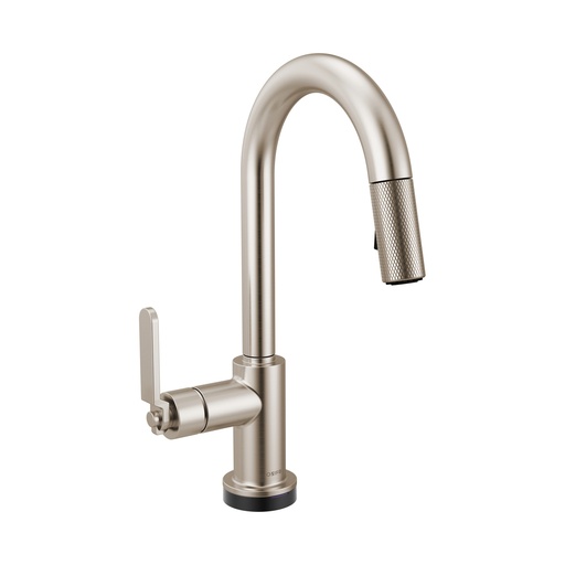 [BRI-64944LF-SS] Brizo 64944LF-SS Litze Smarttouch Pull-Down Prep Faucet Industrial Handle Brilliance Stainless