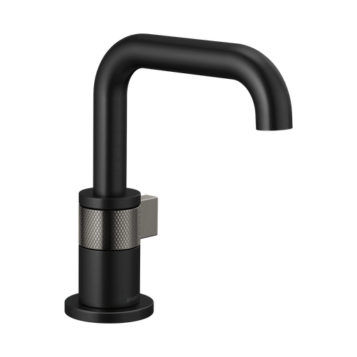 [BRI-65035LF-BLSL] Brizo 65035LF-BLSL Litze Single Handle Single Hole Lavatory Faucet Matte Black Luxe Steel