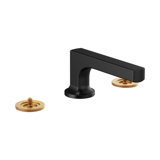 [BRI-65308LF-BLLHP-ECO] Brizo 65308LF-BLLHP-ECO Kintsu Widespread Lavatory Faucet Less Handles Matte Black