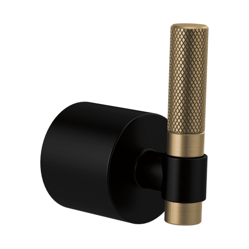[BRI-HL7033-BLGL] Brizo HL7033-BLGL Litze Freestanding Tub Filler Handle Kit Matte Black Brilliance Luxe Gold