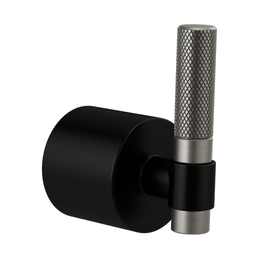 [BRI-HL7033-BLSL] Brizo HL7033-BLSL Litze Freestanding Tub Filler Handle Kit Matte Black Brilliance Luxe Steel